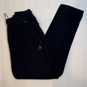 Black Adidas Fleece Lined Cold Rdy Snow Pants w Mesh Lined Pockets